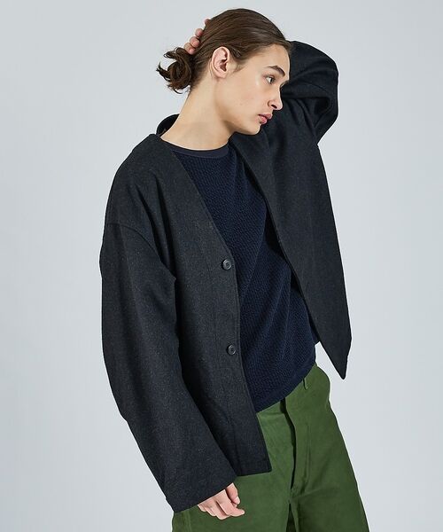 ABAHOUSE / アバハウス ブルゾン | 【LUCEBER/ルースバー】 WOOL LINER COAT/ウールライナーコ | 詳細9