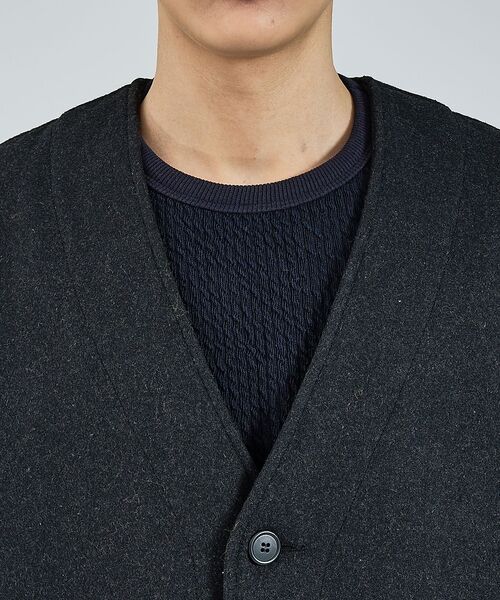 ABAHOUSE / アバハウス ブルゾン | 【LUCEBER/ルースバー】 WOOL LINER COAT/ウールライナーコ | 詳細13