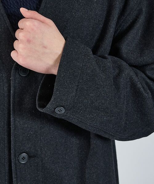 ABAHOUSE / アバハウス ブルゾン | 【LUCEBER/ルースバー】 WOOL LINER COAT/ウールライナーコ | 詳細14
