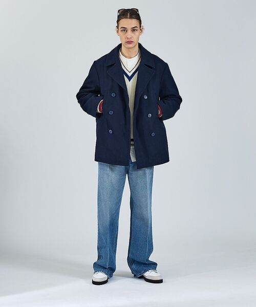 ABAHOUSE / アバハウス ピーコート | 【LUCEBER/ルースバー】WOOL P-COAT/ウールピーコート/ミリタリ | 詳細1