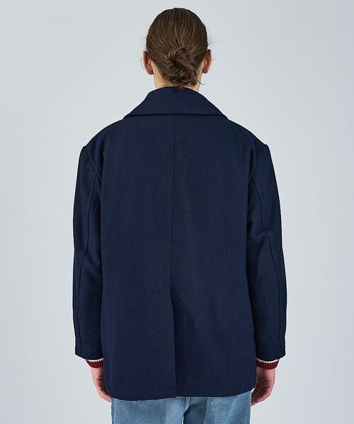 ABAHOUSE / アバハウス ピーコート | 【LUCEBER/ルースバー】WOOL P-COAT/ウールピーコート/ミリタリ | 詳細5