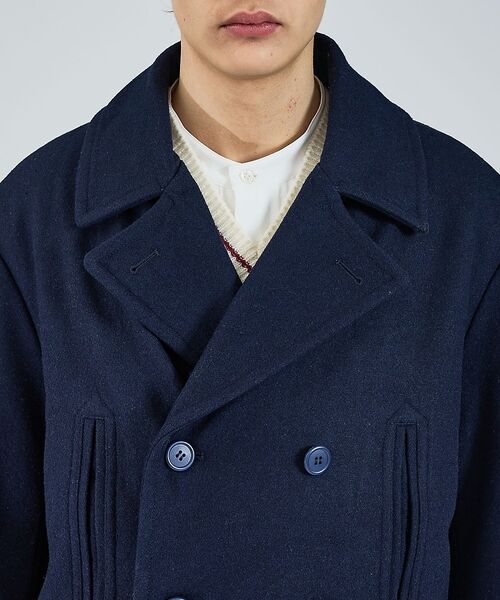 ABAHOUSE / アバハウス ピーコート | 【LUCEBER/ルースバー】WOOL P-COAT/ウールピーコート/ミリタリ | 詳細6