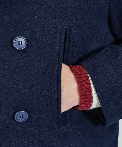 ABAHOUSE / アバハウス ピーコート | 【LUCEBER/ルースバー】WOOL P-COAT/ウールピーコート/ミリタリ | 詳細8