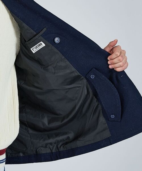 ABAHOUSE / アバハウス ピーコート | 【LUCEBER/ルースバー】WOOL P-COAT/ウールピーコート/ミリタリ | 詳細9