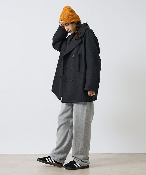 ABAHOUSE / アバハウス ピーコート | 【LUCEBER/ルースバー】WOOL P-COAT/ウールピーコート/ミリタリ | 詳細12