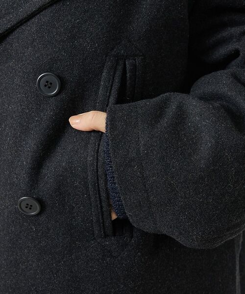 ABAHOUSE / アバハウス ピーコート | 【LUCEBER/ルースバー】WOOL P-COAT/ウールピーコート/ミリタリ | 詳細19