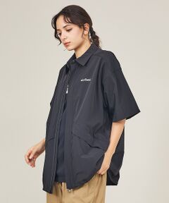 ABAHOUSE / アバハウス シャツ・ブラウス | 【WILDTHINGS / ワイルドシングス】ELASTIC NYLON DEN