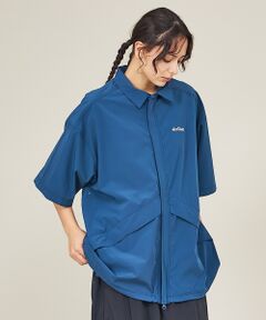 ABAHOUSE / アバハウス シャツ・ブラウス | 【WILDTHINGS / ワイルドシングス】ELASTIC NYLON DEN