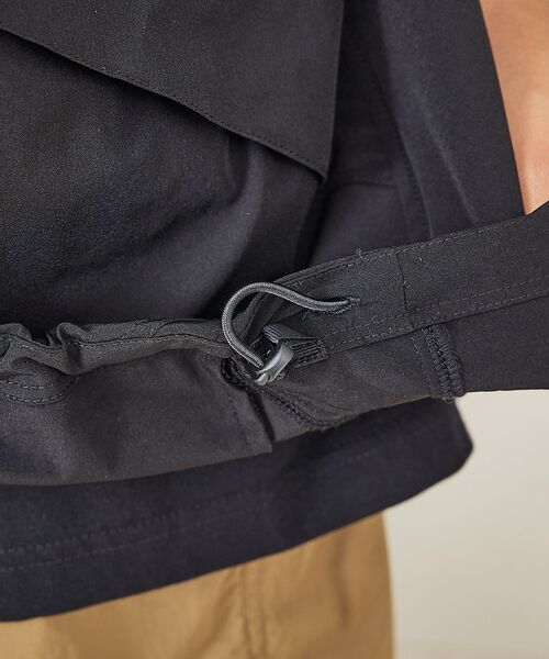 ABAHOUSE / アバハウス シャツ・ブラウス | 【WILDTHINGS / ワイルドシングス】ELASTIC NYLON DEN | 詳細17