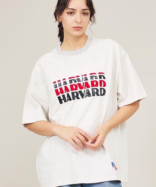 ABAHOUSE / アバハウス Tシャツ | 【RUSSELL ATHLETIC / ラッセル アスレティック】Univers（ホワイト系その他1）