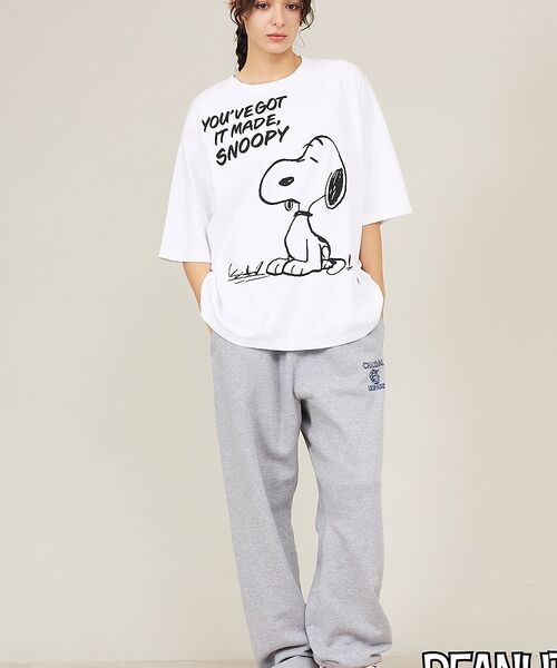 ABAHOUSE / アバハウス Tシャツ | 【JOHNBULL/ ジョンブル】PEANUTS SNOOPY/ピーナッツスヌー | 詳細3