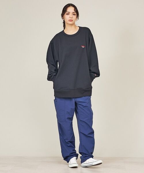 ABAHOUSE / アバハウス スウェット | 【NANGA /ナンガ】ミニロゴ刺繍スウェット/ユニセックス【予約】 | 詳細2