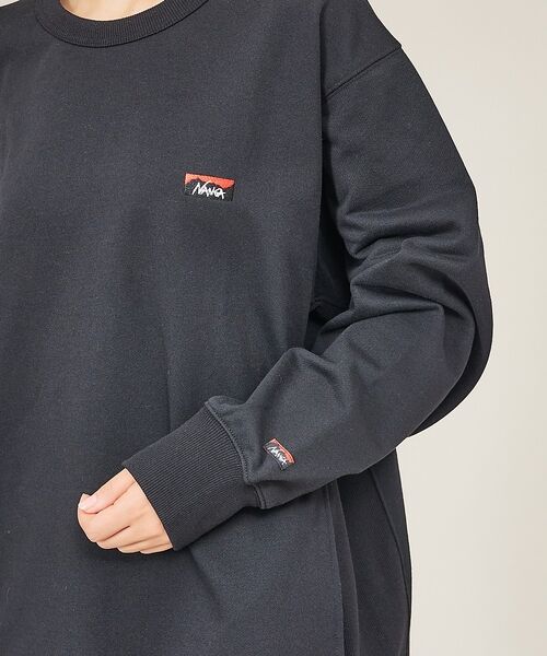 ABAHOUSE / アバハウス スウェット | 【NANGA /ナンガ】ミニロゴ刺繍スウェット/ユニセックス【予約】 | 詳細7