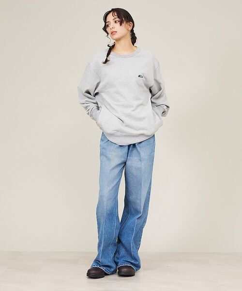 ABAHOUSE / アバハウス スウェット | 【NANGA /ナンガ】ミニロゴ刺繍スウェット/ユニセックス【予約】 | 詳細19