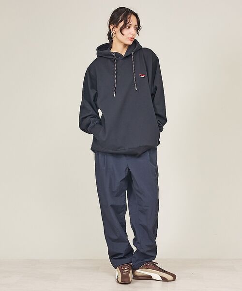 ABAHOUSE / アバハウス パーカー | 【NANGA  /ナンガ】エコハイブリッド ミニボックスロゴ エンブロイダリー | 詳細2