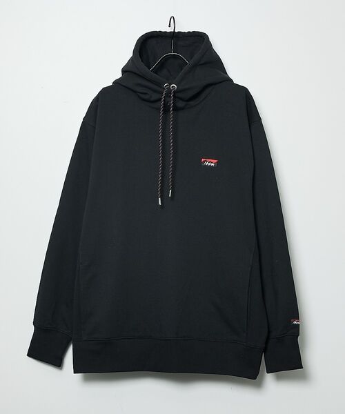 ABAHOUSE / アバハウス パーカー | 【NANGA  /ナンガ】エコハイブリッド ミニボックスロゴ エンブロイダリー | 詳細5