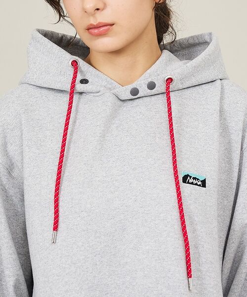 ABAHOUSE / アバハウス パーカー | 【NANGA  /ナンガ】エコハイブリッド ミニボックスロゴ エンブロイダリー | 詳細20