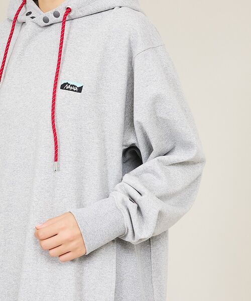 ABAHOUSE / アバハウス パーカー | 【NANGA  /ナンガ】エコハイブリッド ミニボックスロゴ エンブロイダリー | 詳細22