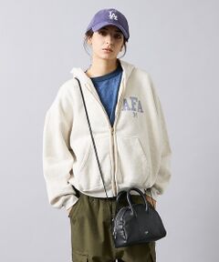 ABAHOUSE / アバハウス パーカー | 【REMI RELIEF / レミ レリーフ】  SP加工 起毛裏毛 ZIPパー