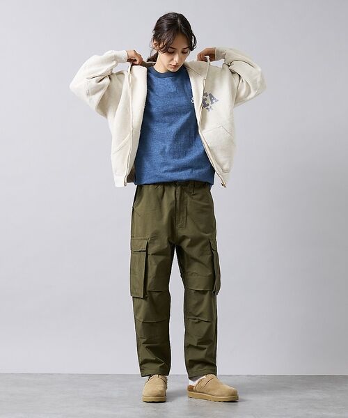 ABAHOUSE / アバハウス パーカー | 【REMI RELIEF / レミ レリーフ】  SP加工 起毛裏毛 ZIPパー | 詳細2