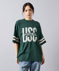 ABAHOUSE / アバハウス Tシャツ | 【REMI RELIEF / レミ レリーフ】  R/C天竺 フットボールTシャ