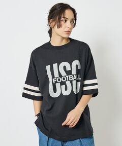 ABAHOUSE / アバハウス Tシャツ | 【REMI RELIEF / レミ レリーフ】  R/C天竺 フットボールTシャ