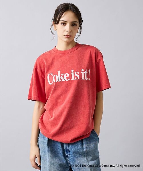 ABAHOUSE / アバハウス Tシャツ | 【GOOD ROCK SPEED/グッドロックスピード】Coca-Cola ®（レッド）