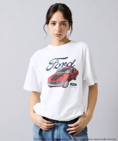 ABAHOUSE / アバハウス Tシャツ | 【GOOD ROCK SPEED / グッドロックスピード】FORD ロゴプリン