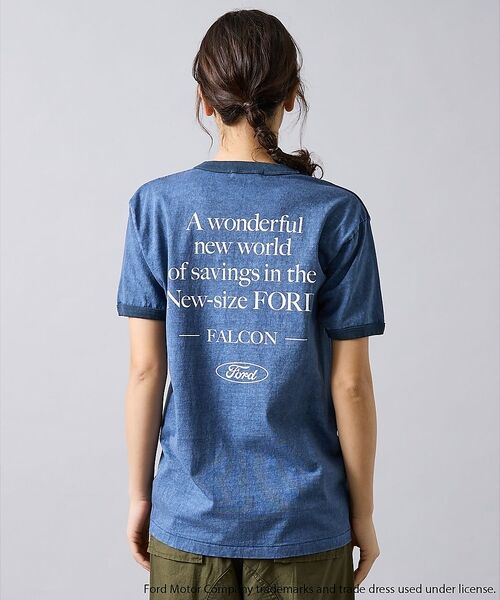 ABAHOUSE / アバハウス Tシャツ | 【GOOD ROCK SPEED / グッドロックスピード】FORD ロゴプリン | 詳細14