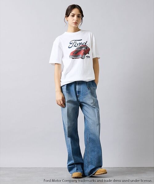 ABAHOUSE / アバハウス Tシャツ | 【GOOD ROCK SPEED / グッドロックスピード】FORD ロゴプリン | 詳細21