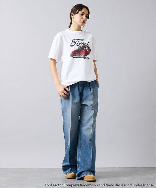 ABAHOUSE / アバハウス Tシャツ | 【GOOD ROCK SPEED / グッドロックスピード】FORD ロゴプリン | 詳細22