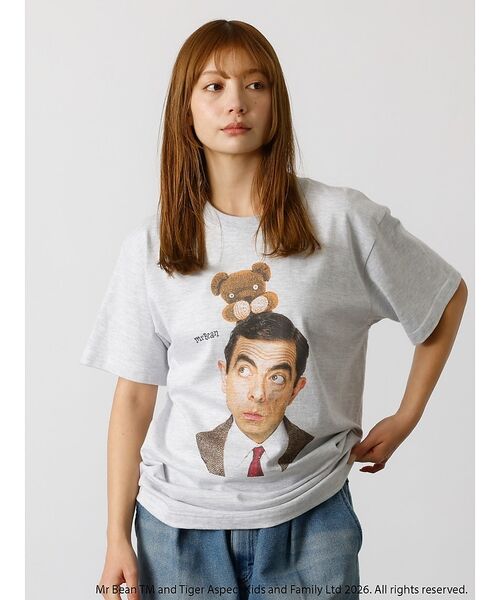 ABAHOUSE / アバハウス Tシャツ | 【GOOD ROCK SPEED/グッドロックスピード】Mr Bean Tshi（グレー系その他1）