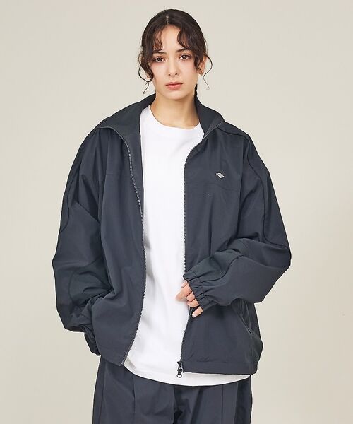 ABAHOUSE / アバハウス ブルゾン | 【UMBRO HOUSE / アンブロハウス】トラックジャケット/ユニセックス【（ブラック）