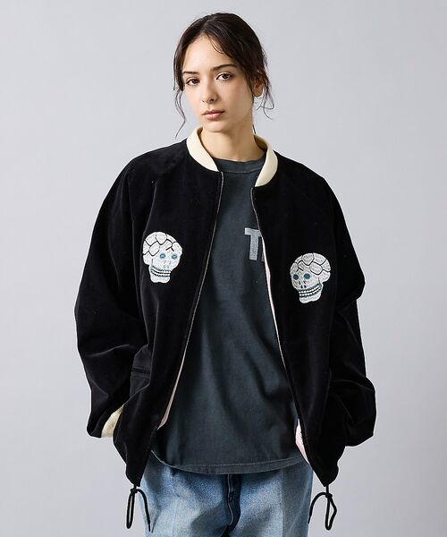 ABAHOUSE / アバハウス ブルゾン | 【THRIFTY LOOK /スリフティルック】 / SNAKE & SKULL | 詳細5