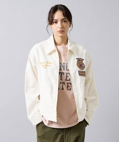 ABAHOUSE / アバハウス ブルゾン | 【THRIFTY LOOK スリフティルック】 FFA JACKET/ファーマー | 詳細14