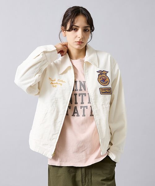 ABAHOUSE / アバハウス ブルゾン | 【THRIFTY LOOK スリフティルック】 FFA JACKET/ファーマー | 詳細15
