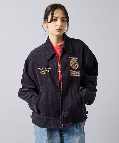 ABAHOUSE / アバハウス ブルゾン | 【THRIFTY LOOK スリフティルック】 FFA JACKET/ファーマー | 詳細4