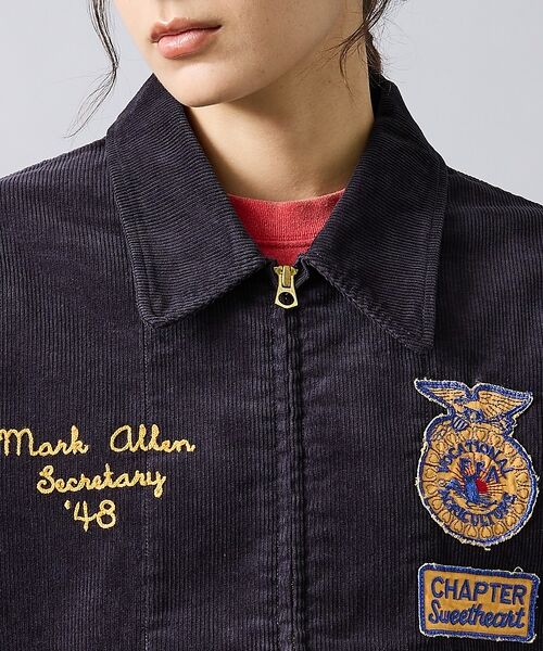 ABAHOUSE / アバハウス ブルゾン | 【THRIFTY LOOK スリフティルック】 FFA JACKET/ファーマー | 詳細7