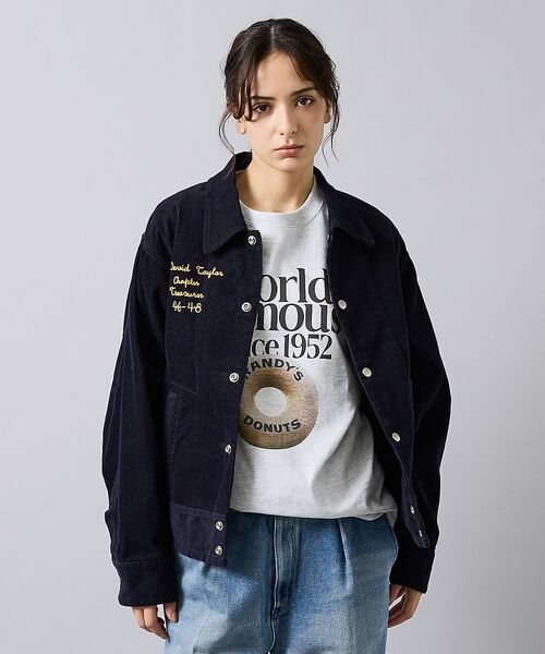 ABAHOUSE / アバハウス ブルゾン | 【THRIFTY LOOK スリフティルック】 FFA JACKET SNAP | 詳細1