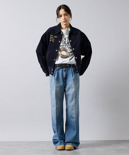 ABAHOUSE / アバハウス ブルゾン | 【THRIFTY LOOK スリフティルック】 FFA JACKET SNAP | 詳細15