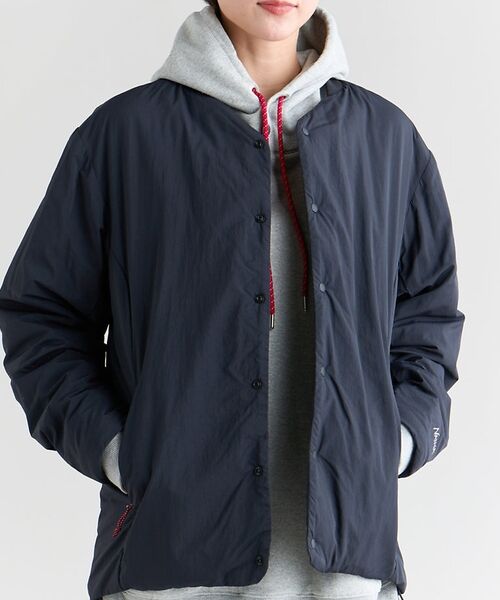 ABAHOUSE / アバハウス ダウンジャケット・ベスト | 【NANGA/ナンガ】ノーカラー ソフトダウンカーディガン /NO COLLAR | 詳細1