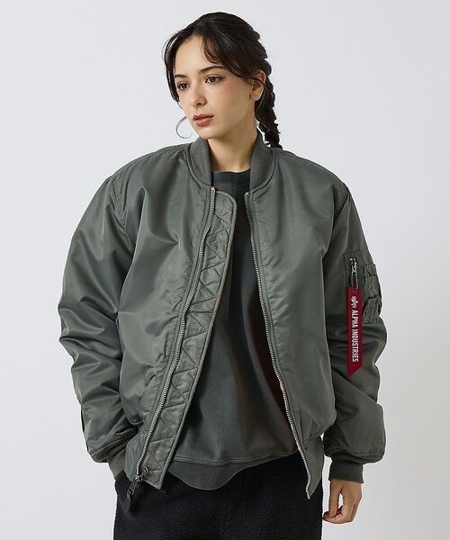 ABAHOUSE / アバハウス ブルゾン | 【Alpha Industries（アルファ インダストリーズ）】MA-1 FL | 詳細15