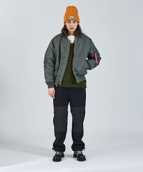 ABAHOUSE / アバハウス ブルゾン | 【Alpha Industries（アルファ インダストリーズ）】MA-1 FL | 詳細19