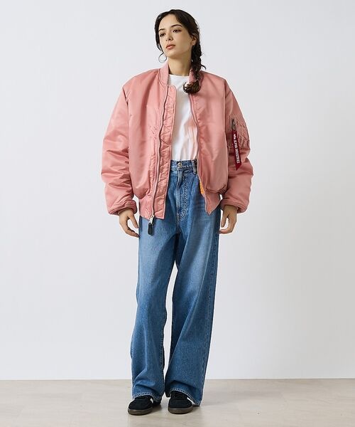 ABAHOUSE / アバハウス ブルゾン | 【Alpha Industries（アルファ インダストリーズ）】MA-1 FL | 詳細28