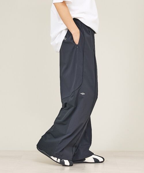 ABAHOUSE / アバハウス パンツ | 【UMBRO HOUSE / アンブロハウス】 TRACK PANTS / トラ（ブラック）