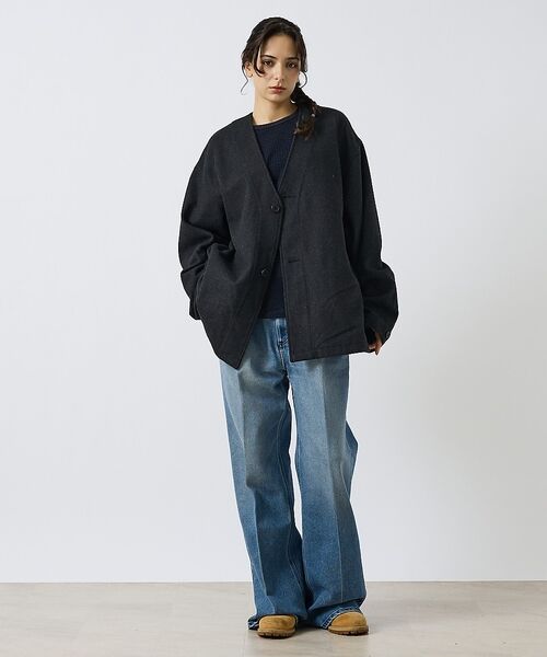 ABAHOUSE / アバハウス デニムパンツ | 【NEEDBY heritage/ニードバイヘリテージ】HUNK（ハンク）ミッド | 詳細13