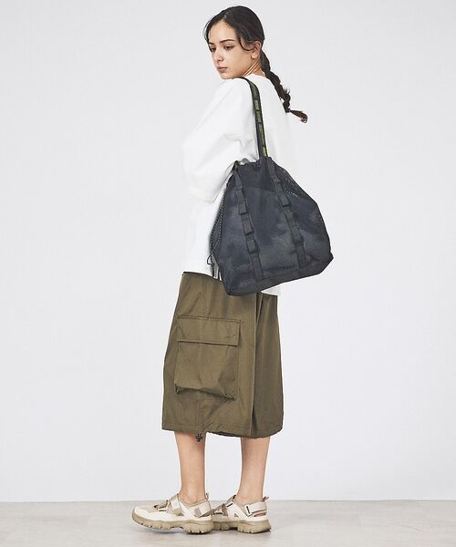 ABAHOUSE / アバハウス トートバッグ | 【WEEKEND(ER)/ウィークエンダー】WKD MESH TOTE/ウィーク | 詳細9