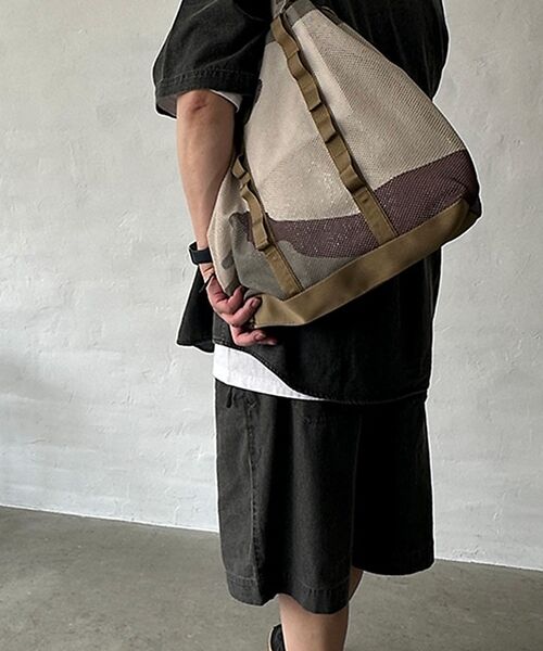 ABAHOUSE / アバハウス トートバッグ | 【WEEKEND(ER)/ウィークエンダー】WKD　MESH　TOTE/ウィーク | 詳細5