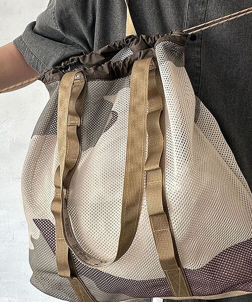 ABAHOUSE / アバハウス トートバッグ | 【WEEKEND(ER)/ウィークエンダー】WKD　MESH　TOTE/ウィーク | 詳細7