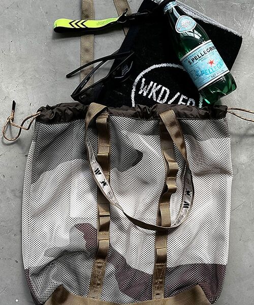 ABAHOUSE / アバハウス トートバッグ | 【WEEKEND(ER)/ウィークエンダー】WKD　MESH　TOTE/ウィーク | 詳細11
